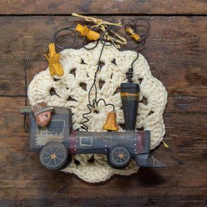 Train Christmas ornament